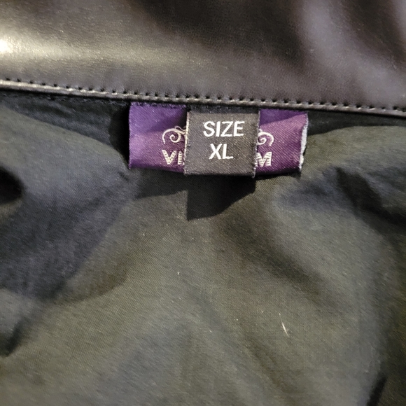 Y2K Black Bondage Dress by The Violet Vixen! - Picture 6 of 7